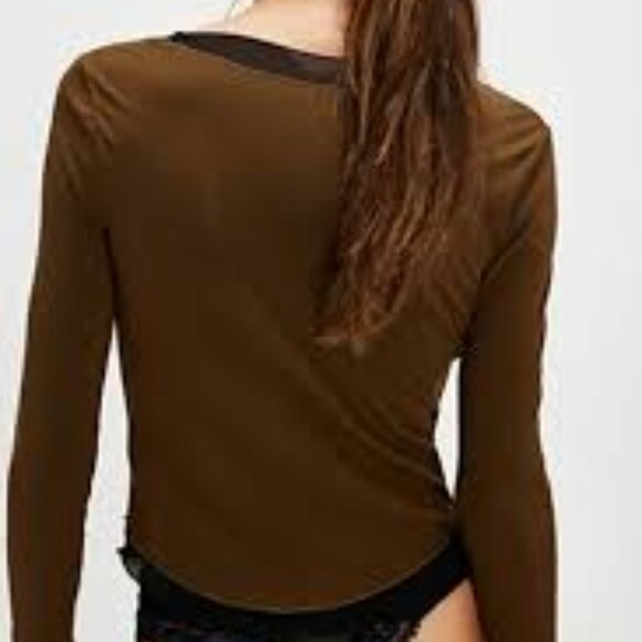 NWOT Free People Double Take Tee - Picture 2 of 6